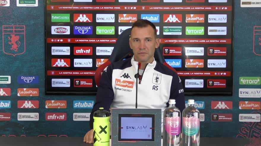 Genoa-Roma, Shevchenko: 'I due guerrieri più forti di tutti sono il tempo e la pazienza' | Sky Sport