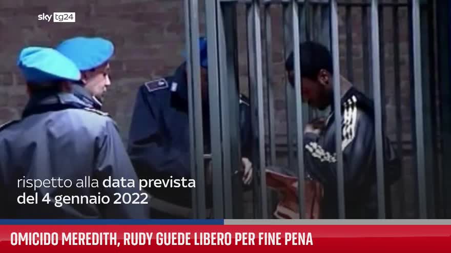 Omicido Meredith, Rudy Guede libero per fine pena