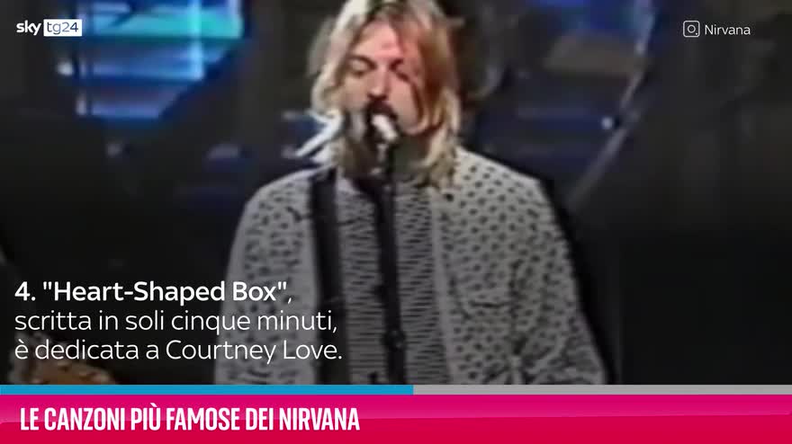 VIDEO Nirvana, le canzoni più famose