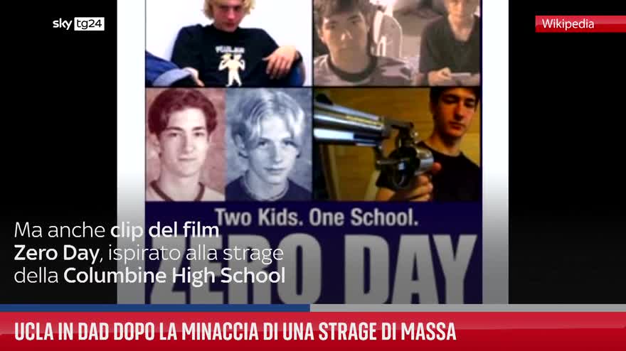 Ex docente minaccia strage, università di Los Angeles in Dad