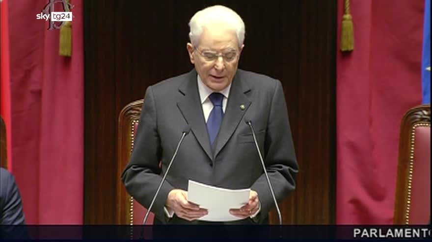 Mattarella: Parlamento ha fatto sua scelta