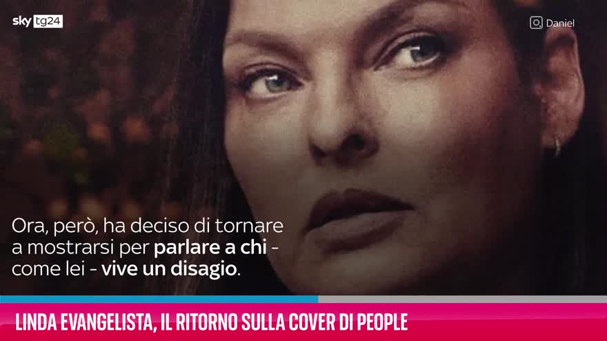 VIDEO Linda Evangelista, il ritorno sulla cover di People