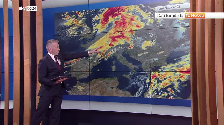 Meteo, la coda della tempesta Eunice contro l'Italia
