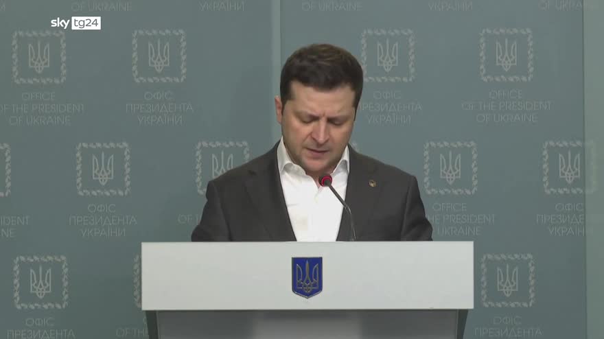 Guerra Ucraina, Zelensky: non cederemo la nostra libertà