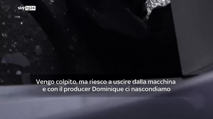 Ucraina, il reportage dell'agguato alla troupe di Sky News