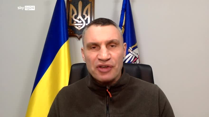 Sindaco Kiev a Sky TG24: è un attacco a tutta l'Europa