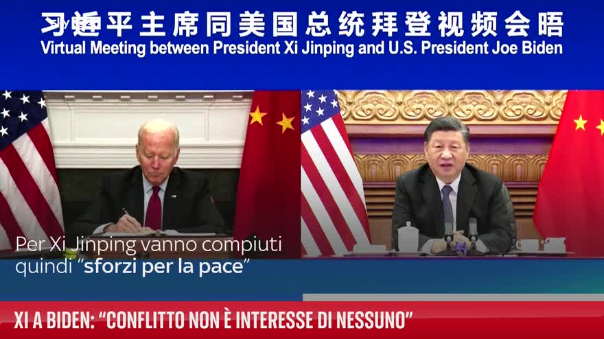 Ucraina, vertice per la pace tra Biden-Xi Jinping