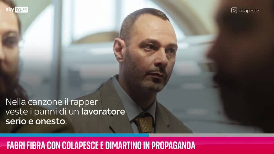 Fabri Fibra insieme a Colapesce e Dimartino: fuori il video di Propaganda