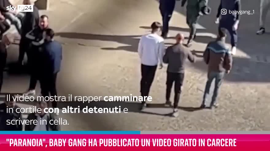 VIDEO Baby Gang, Il Nuovo Video In Carcere | Video Sky