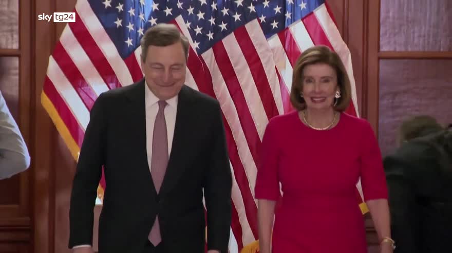 Draghi negli Usa: