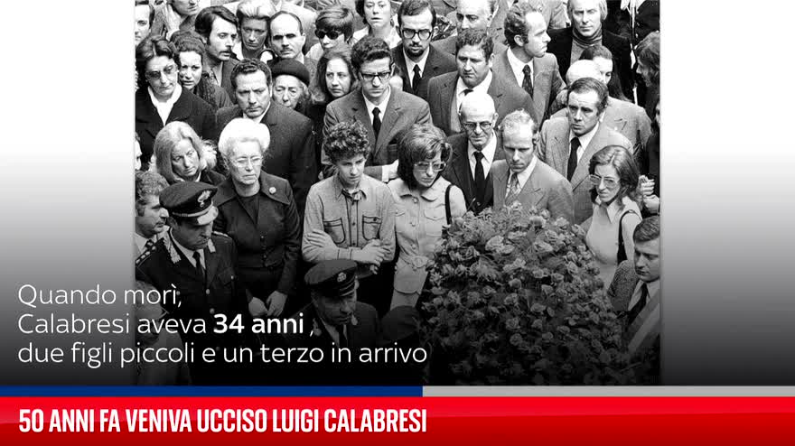 Luigi Calabresi, 50 anni fa veniva ucciso il commissario