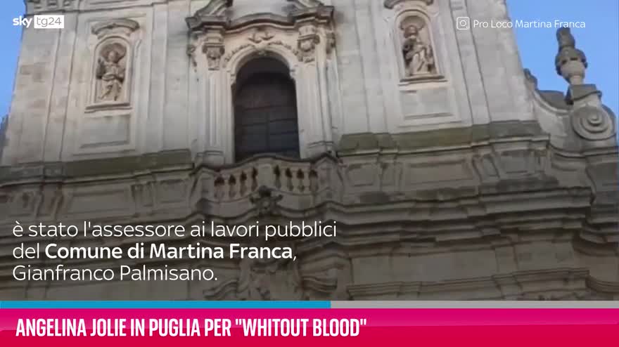 VIDEO Angelina Jolie in Puglia per "Whitout Blood"