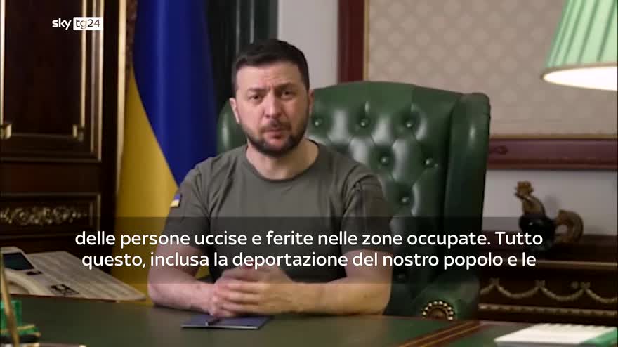 Guerra in Ucraina, Zelensky: in Donbass è genocidio