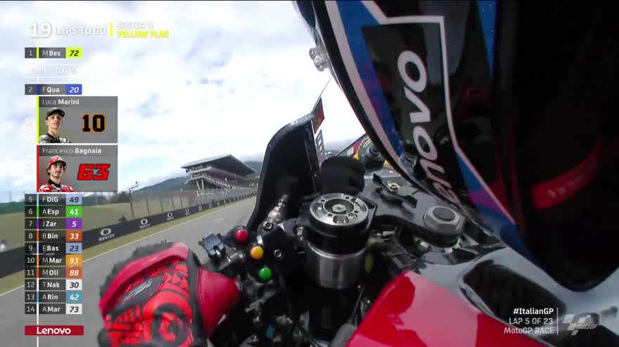 MotoGp Italia, vince Bagnaia video e highlights