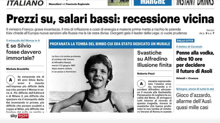 Rassegna stampa: i giornali di oggi 31 maggio