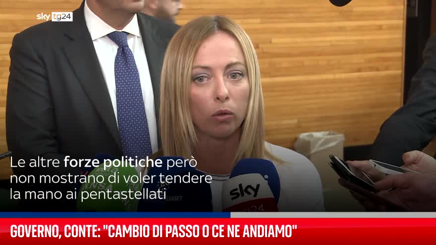 Governo, Conte: