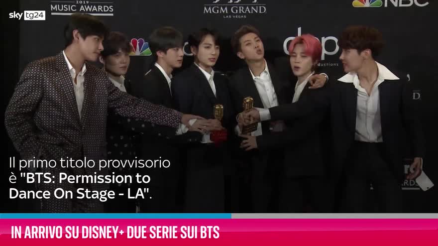 VIDEO In arrivo su Disney+ due serie sui BTS