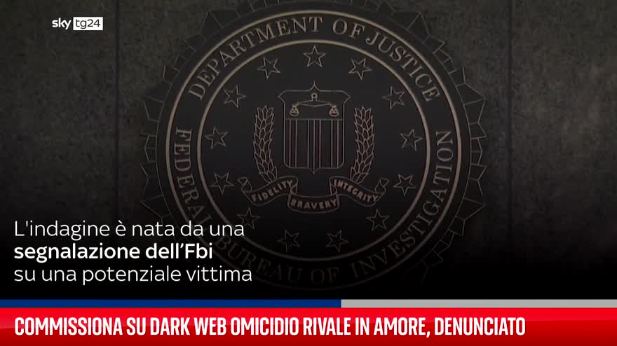 Commissiona su dark web omicidio rivale in amore, denunciato