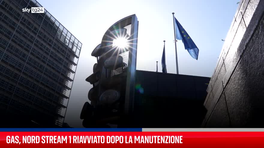 Gas, Nord Stream 1 è stato riavviato dopo la manutenzione