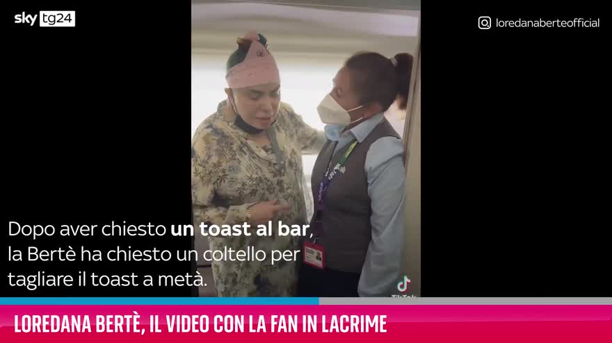 VIDEO Loredana Bertè, il video con la fan in lacrime