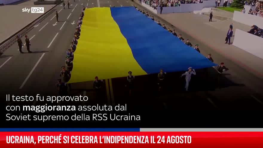 Ucraina, cos'è il giorno dell'Indipendenza