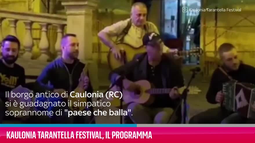 VIDEO Kaulonia Tarantella Festival, il programma