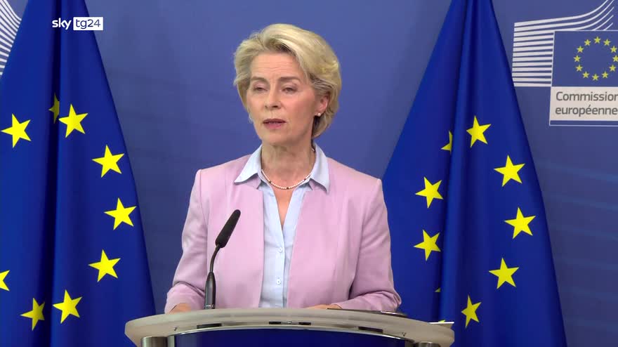 Von der Leyen: piano Ue contro ricatto di Putin in 5 punti