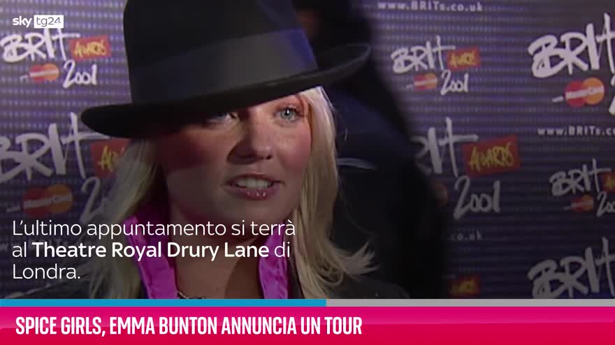 VIDEO Spice Girls, Emma Bunton annuncia un tour