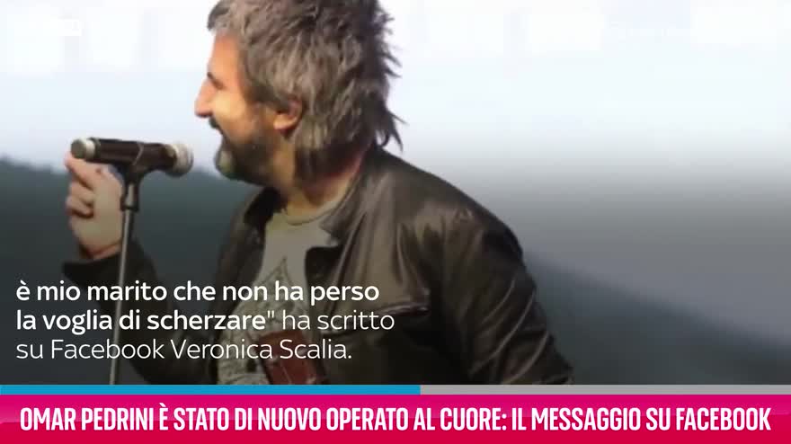 VIDEO Omar Pedrini di nuovo operato al cuore