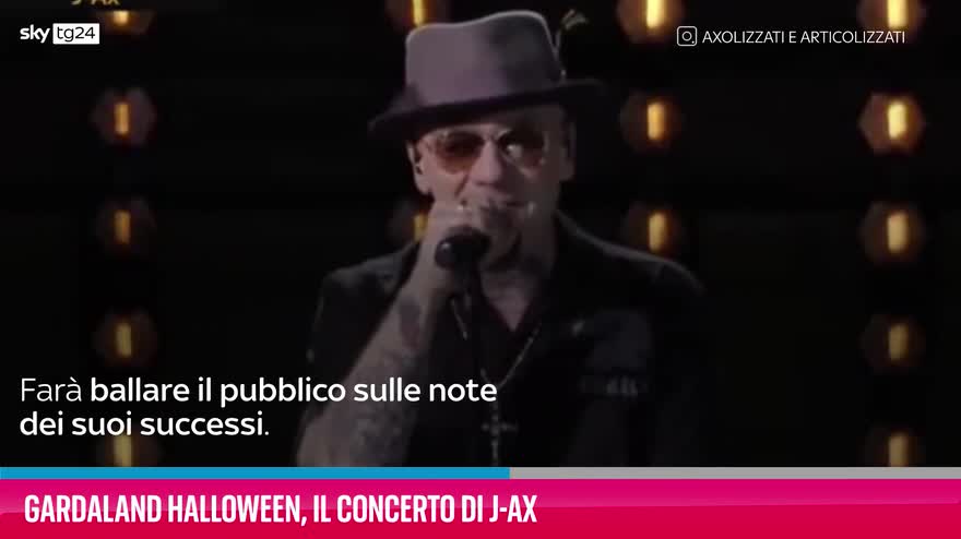 VIDEO Gardaland Halloween, il concerto di J-Ax