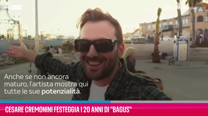 VIDEO Cesare Cremonini festeggia i 20 anni di
