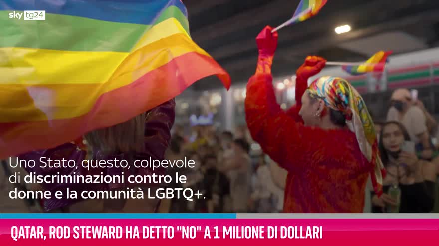 VIDEO Qatar, Rod Steward ha detto no a 1 milione di dollari