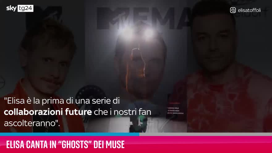 VIDEO Elisa canta in "Ghosts" dei Muse
