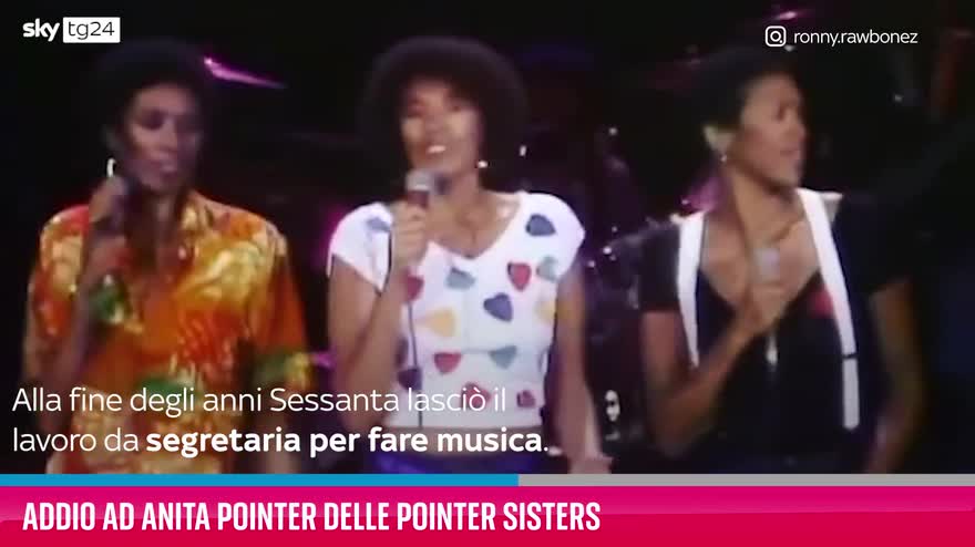 VIDEO Addio ad Anita Pointer delle Pointer Sisters