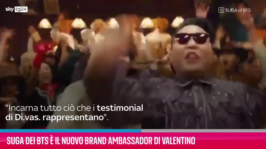 VIDEO Suga dei BTS è il nuovo brand ambassador di Valentino