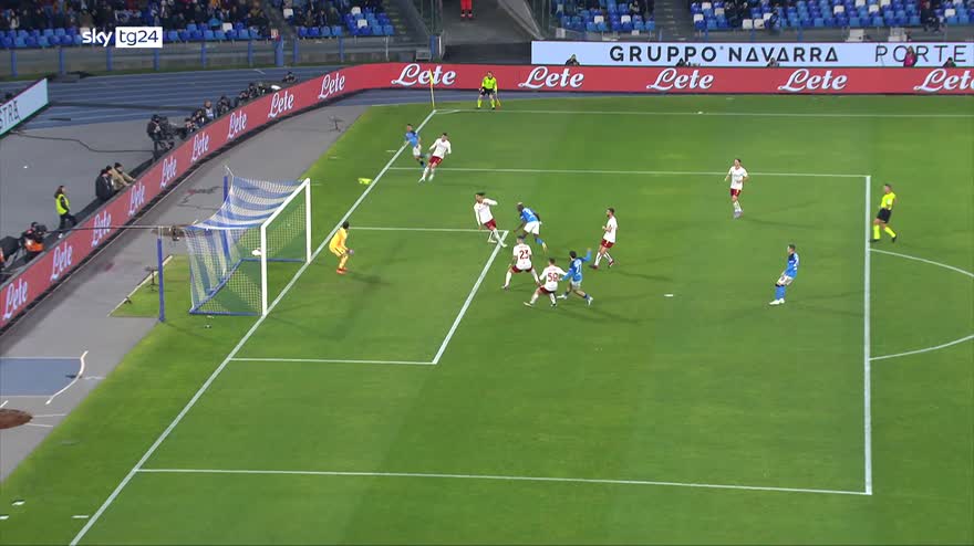 Serie A, Napoli-Roma 2-1: video, gol e highlights