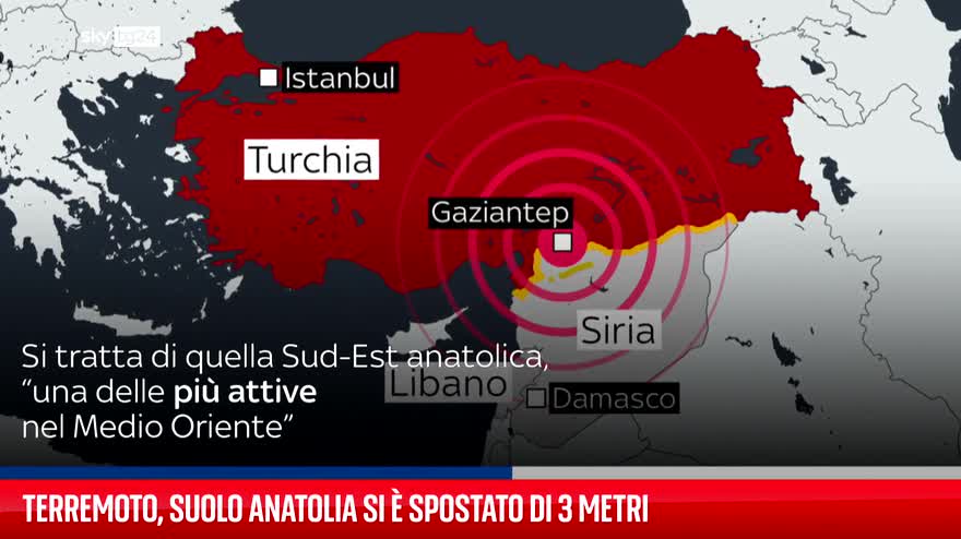 Terremoto Turchia e Siria: tutti i video