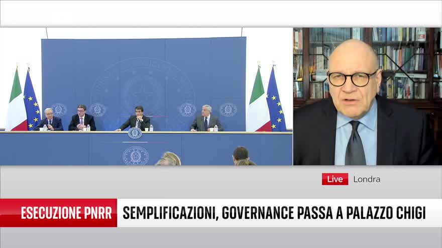 Il governo cambia gestione del PNRR