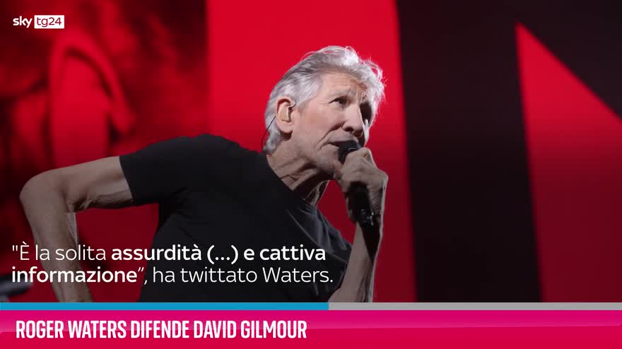 VIDEO Roger Waters difende David Gilmour