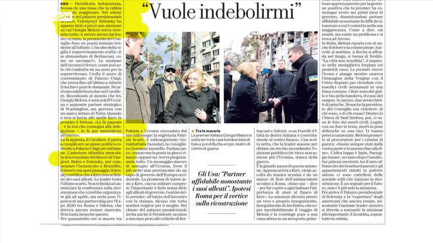 Rassegna stampa, i giornali del 22 febbraio