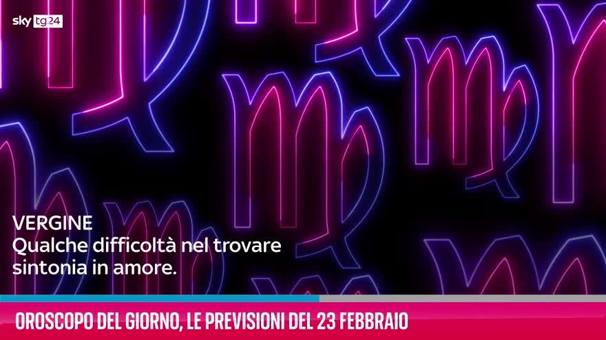 VIDEO Oroscopo del giorno, le previsioni del 23 febbraio