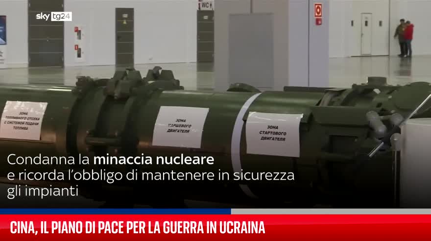 Guerra Ucraina Piano Di Pace Cina In 12 Punti Video Sky