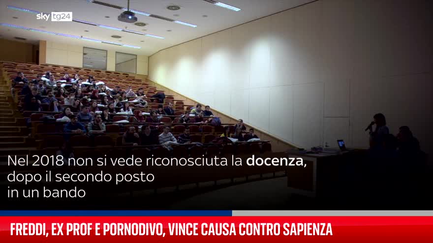 Ex pronodivo e prof, vince causa contro la Sapienza