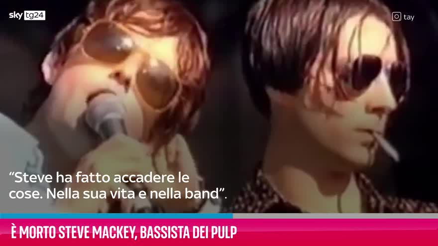 VIDEO È morto Steve Mackey, bassista dei Pulp