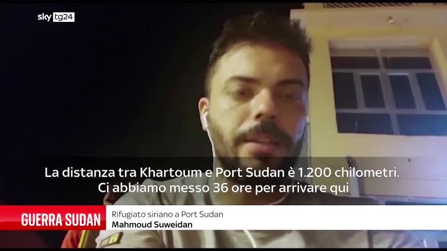 Guerra in Sudan, il racconto del viaggio verso Port Sudan