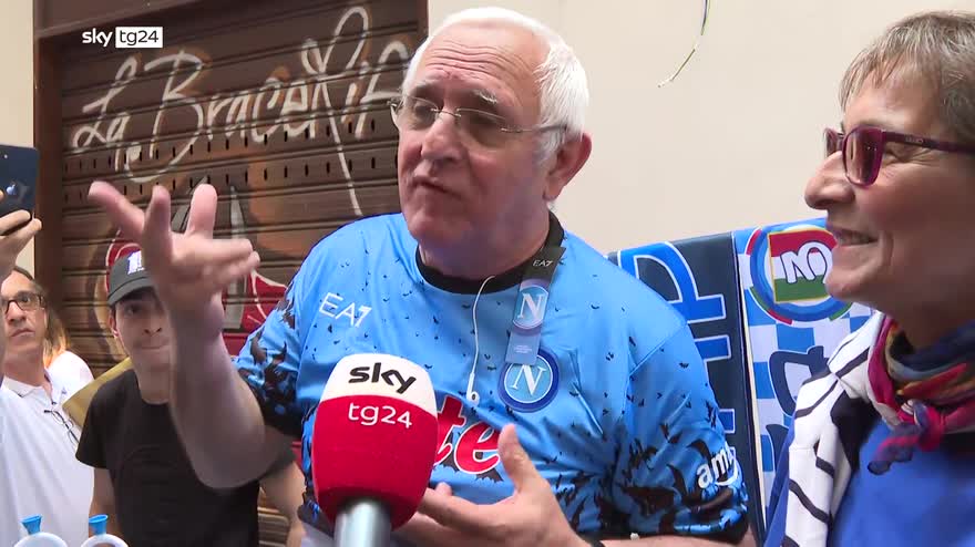 Napoli, la festa per lo scudetto che non finisce mai