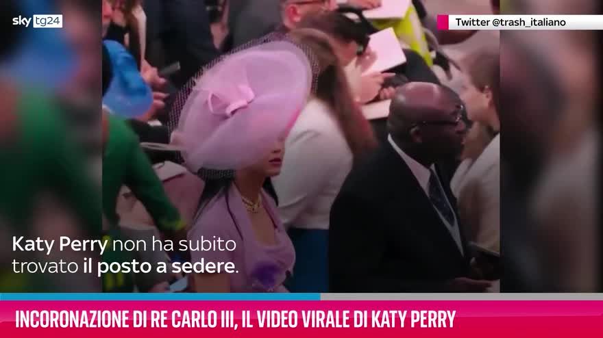 VIDEO Incoronazione di Re Carlo III, il video di Katy Perry