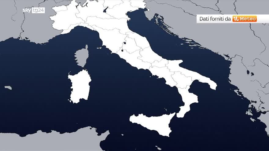 Meteo, nuovo vortice nel weekend porta ancora pioggia