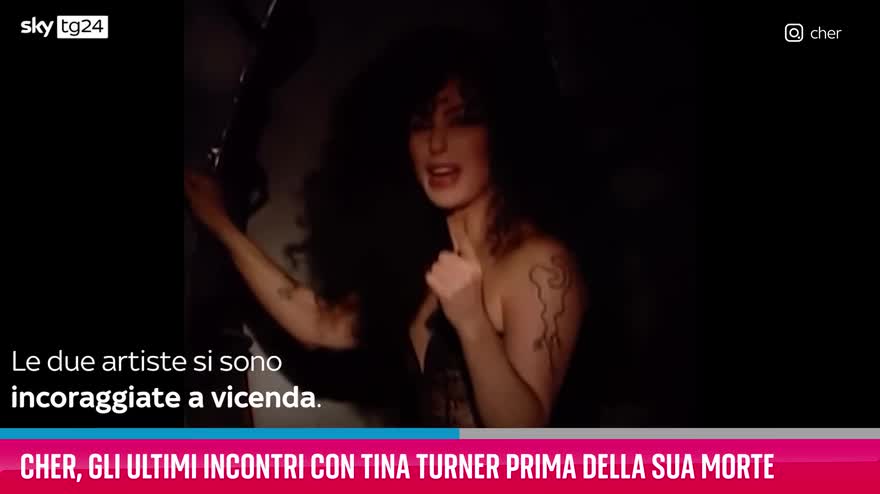 VIDEO Cher, gli ultimi incontri con Tina Turner