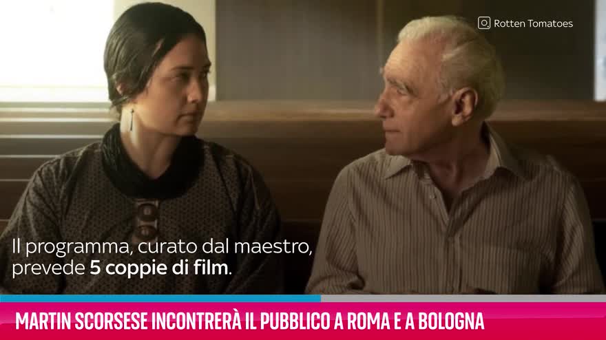 VIDEO Martin Scorsese atteso a Roma e a Bologna